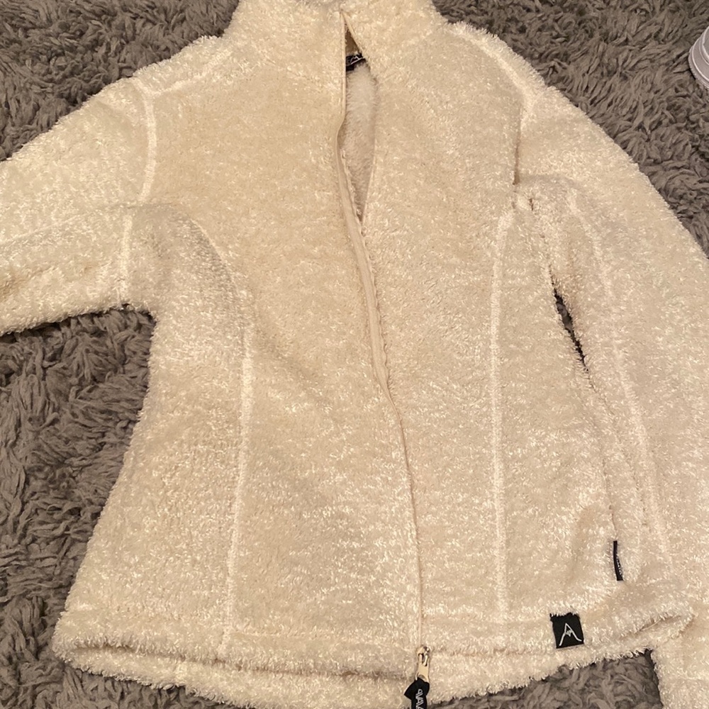 Fuzzy jacket ! Very warm